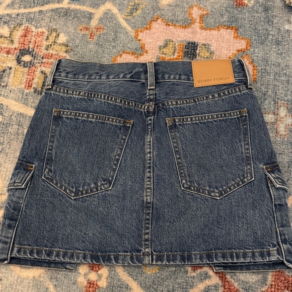 Aritzia Denim Mini Skirt - Blue - Picture 4 of 4